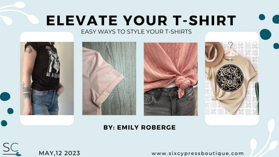 Elevate Your T-shirt : Easy ways to style your t-shirts