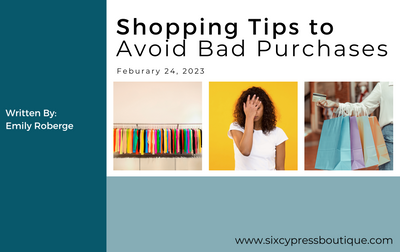 Shopping Tips to Avoid Bad Purchases