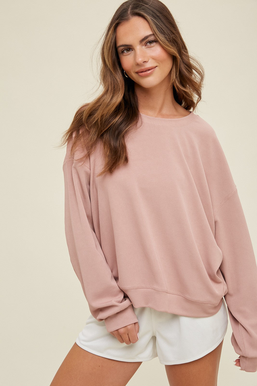 Mila Relaxed Pullover Top