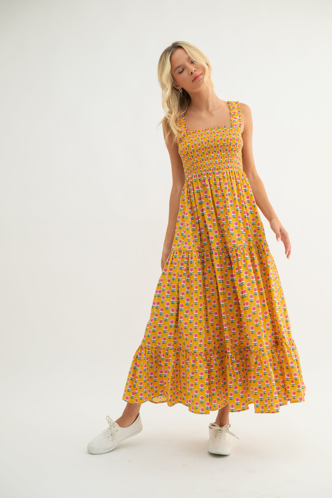 Georgina Flora Maxi Dress
