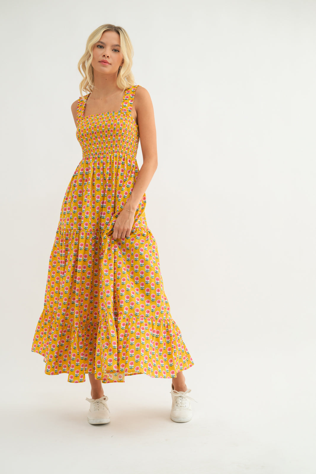 Georgina Flora Maxi Dress