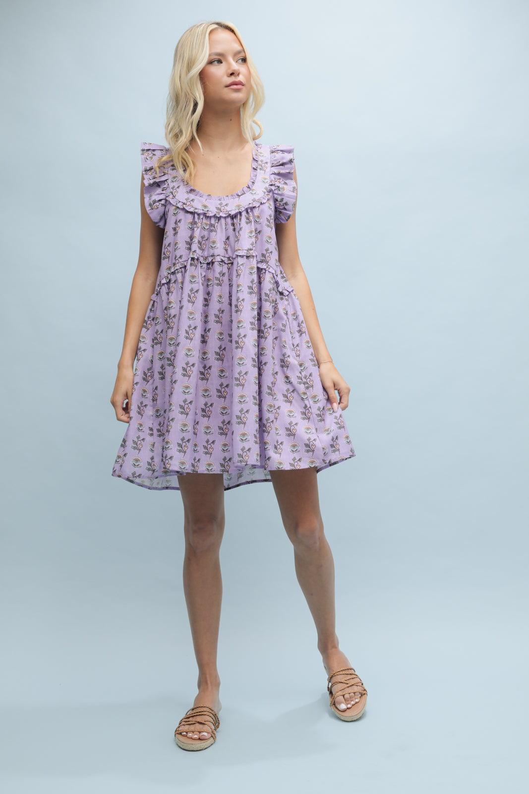 Lauren Floral Mini Dress