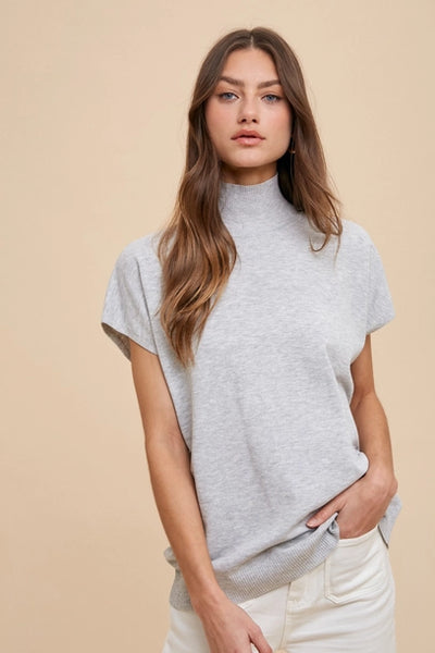 Leigh Mock Neck Sweater