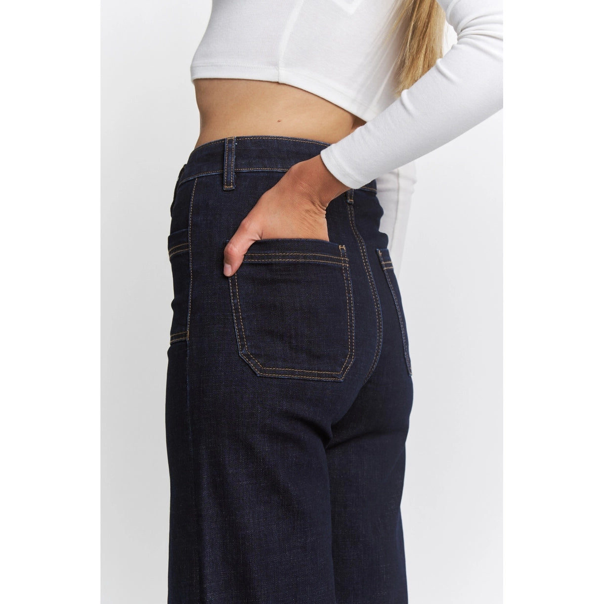 Knox High Rise Wide Leg Denim