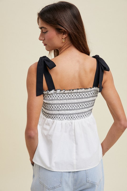 Nadia Babydoll Cami Tank