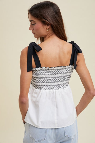 Nadia Babydoll Cami Tank