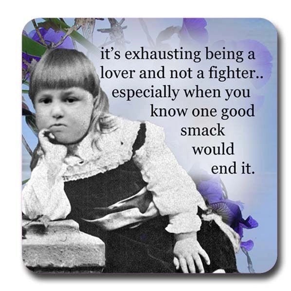 Witty Neoprene Drink Coasters