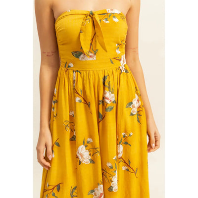 Goldie Floral Print Jumpsuit