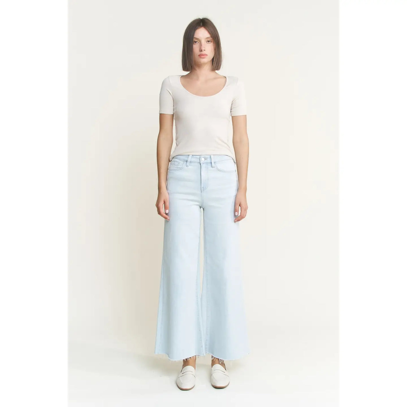 Hartford Super High Rise Wide Leg Denim