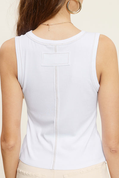 Cardinal Ribbed Tank