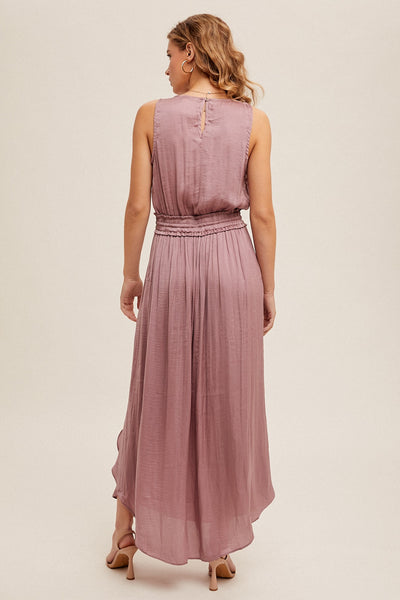 Millie Satin Maxi Dress