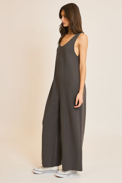 Bridget Ribbed Knit Jumpsuit