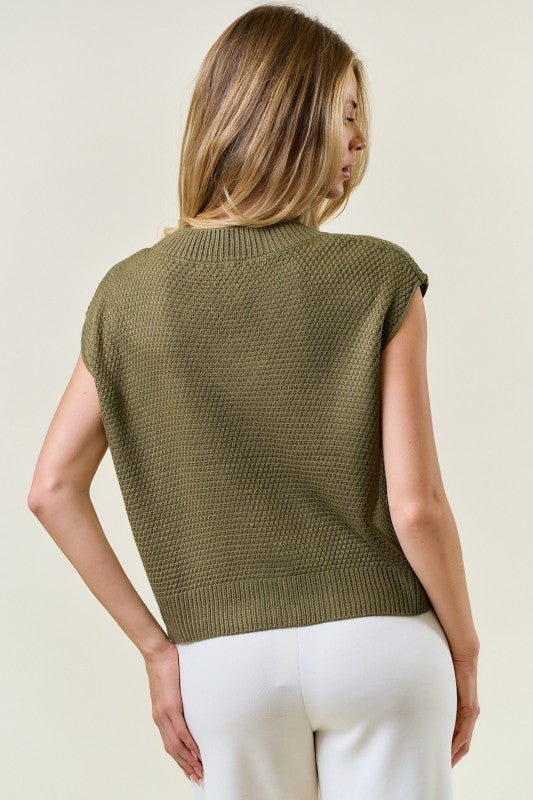 Olivia V Neck Sweater Vest