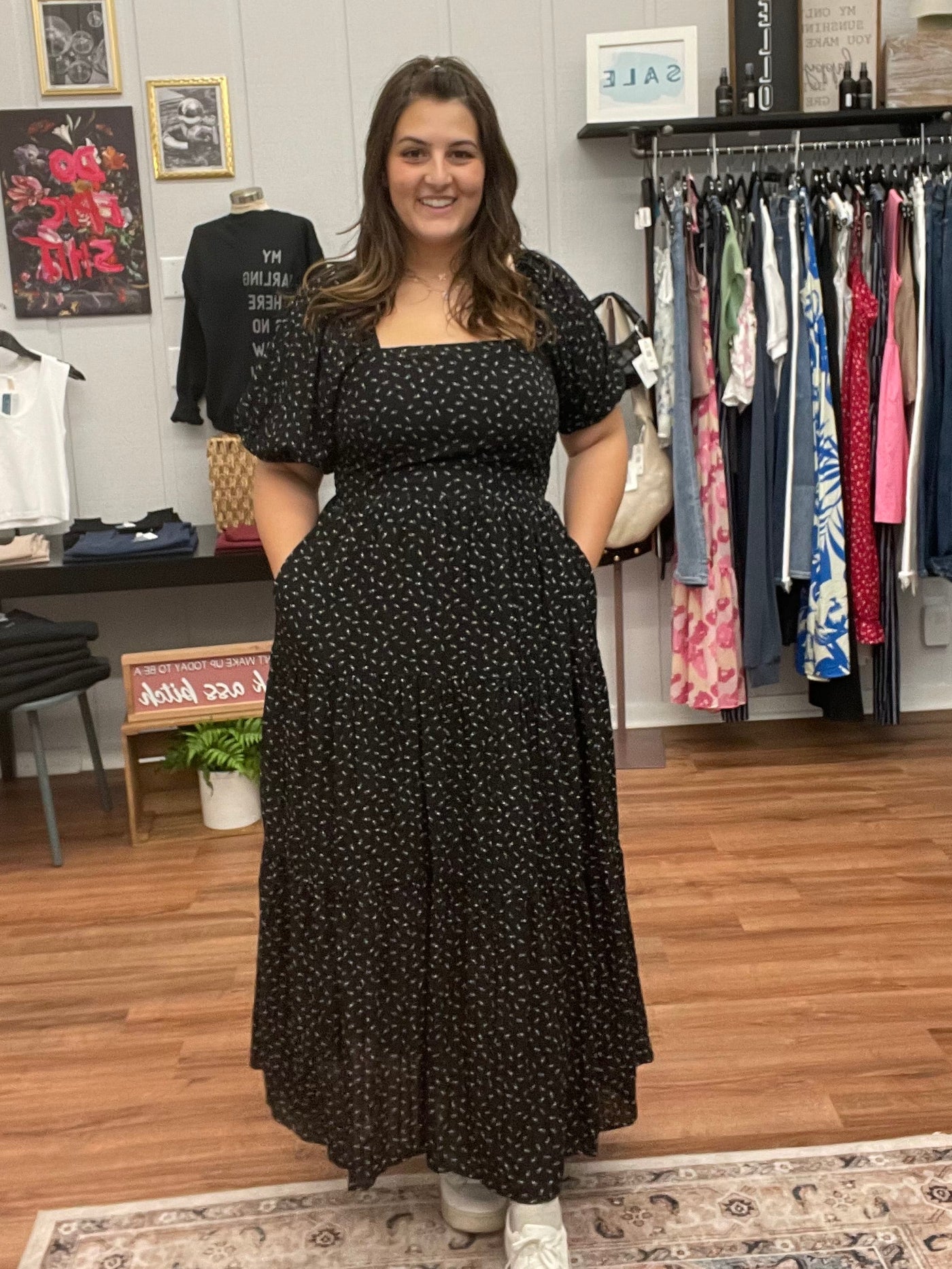 Bailey Printed Maxi Dress