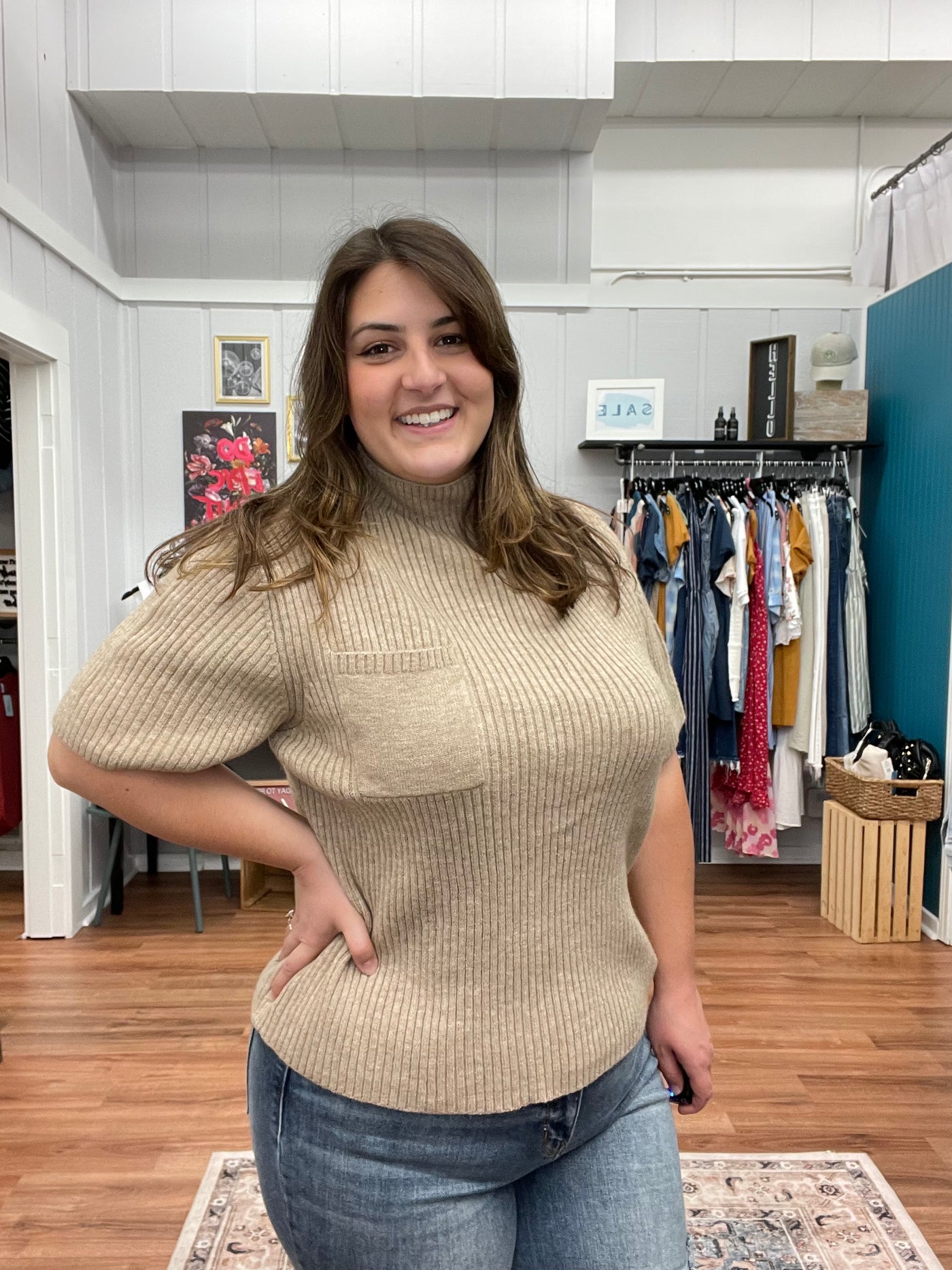 Jamie Round Neck Sweater