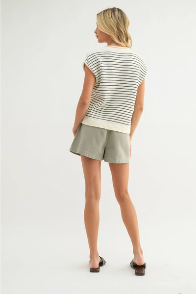 Josie Button Up Sweater Vest