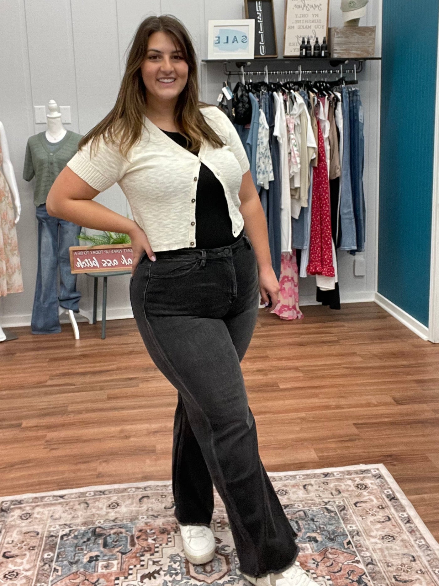 Cheyenne Super High Rise Wide Leg Denim