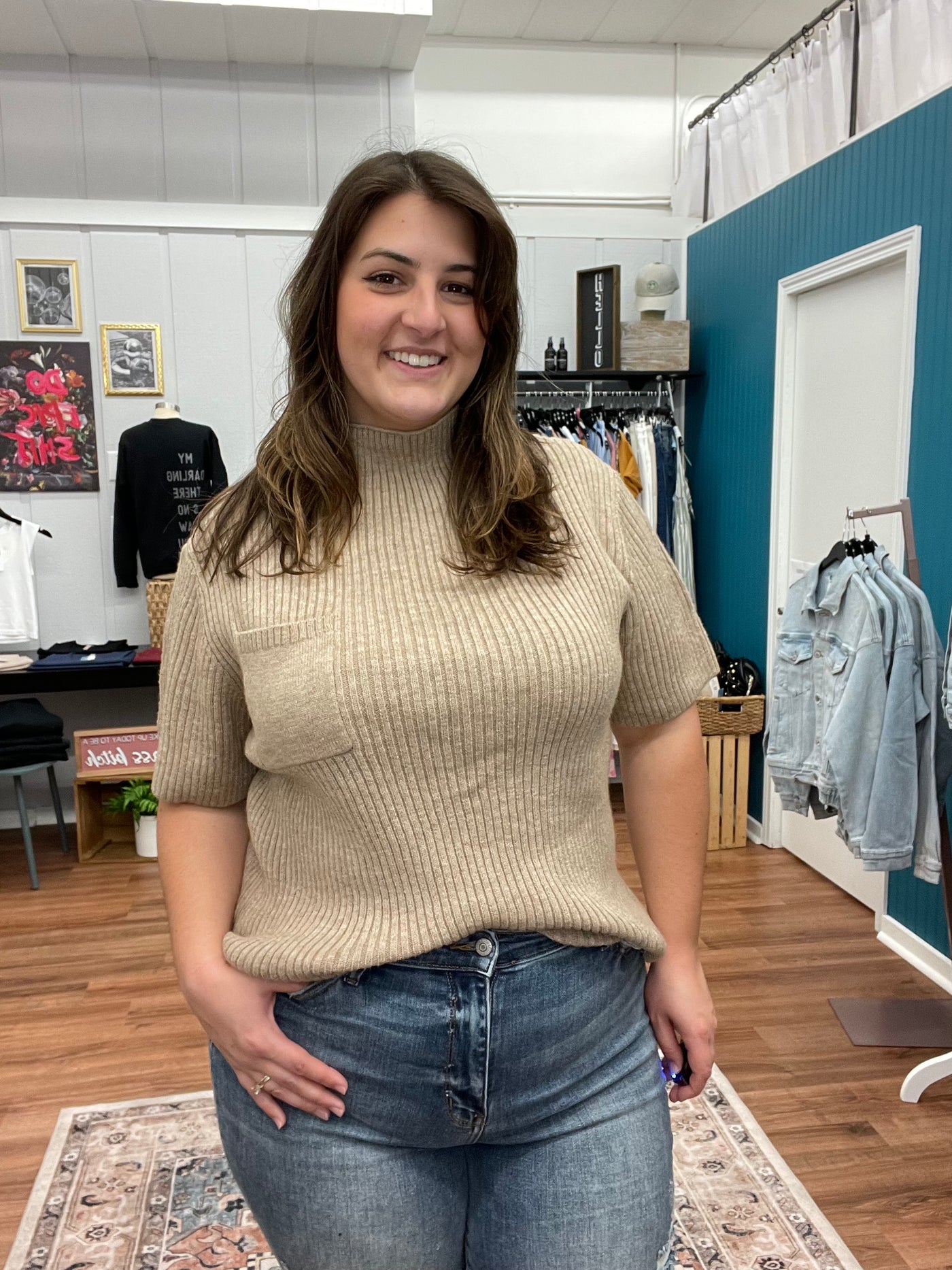 Jamie Round Neck Sweater