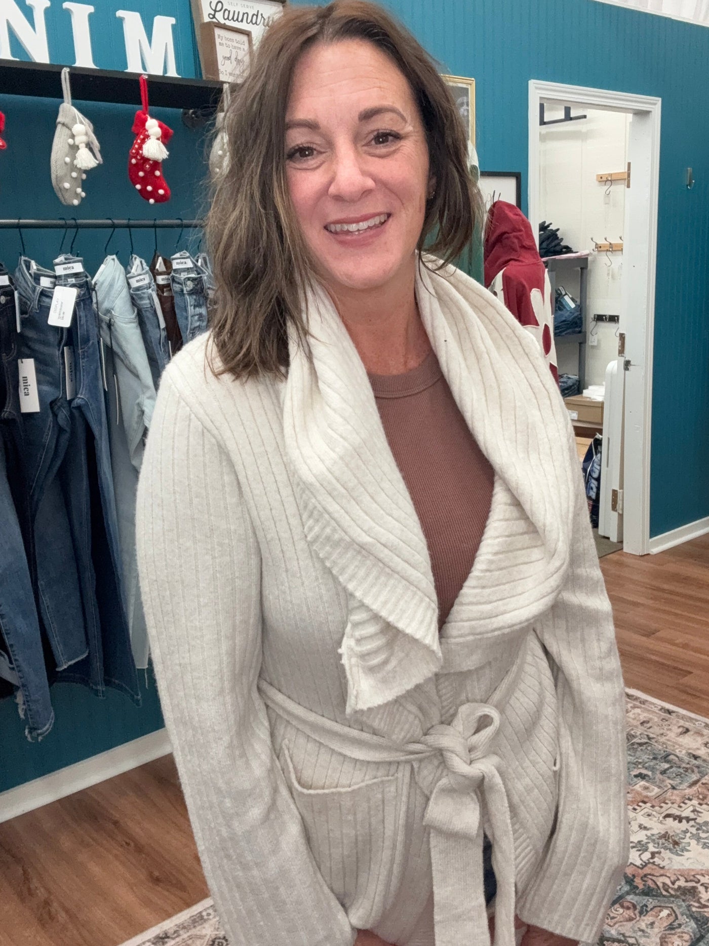 Sandra Super Soft Wrap Cardigan