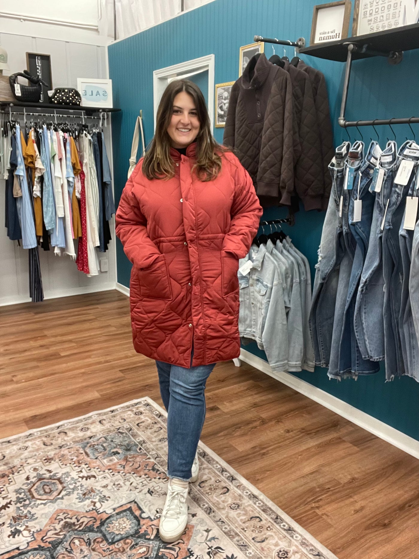 Queens Quilted Puffer Jacket