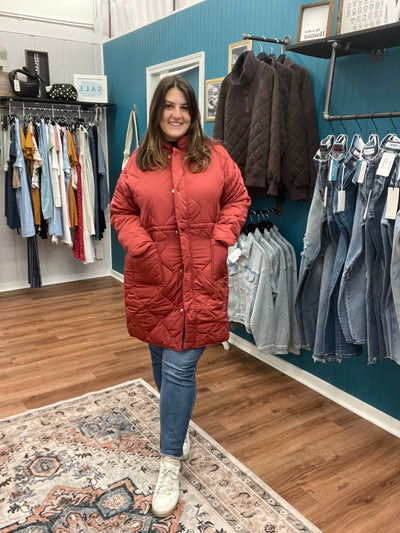 Queens Quilted Puffer Jacket