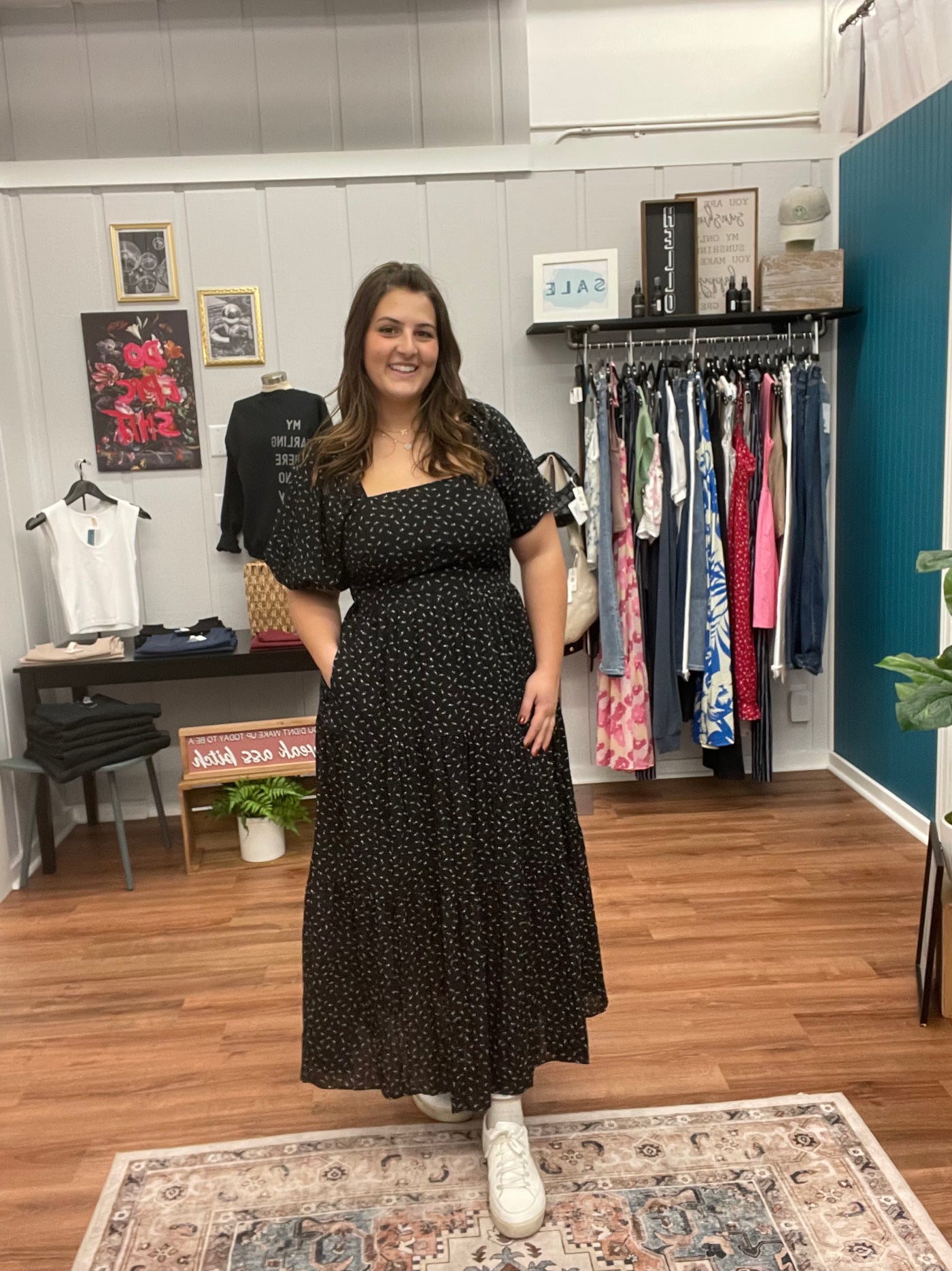 Bailey Printed Maxi Dress