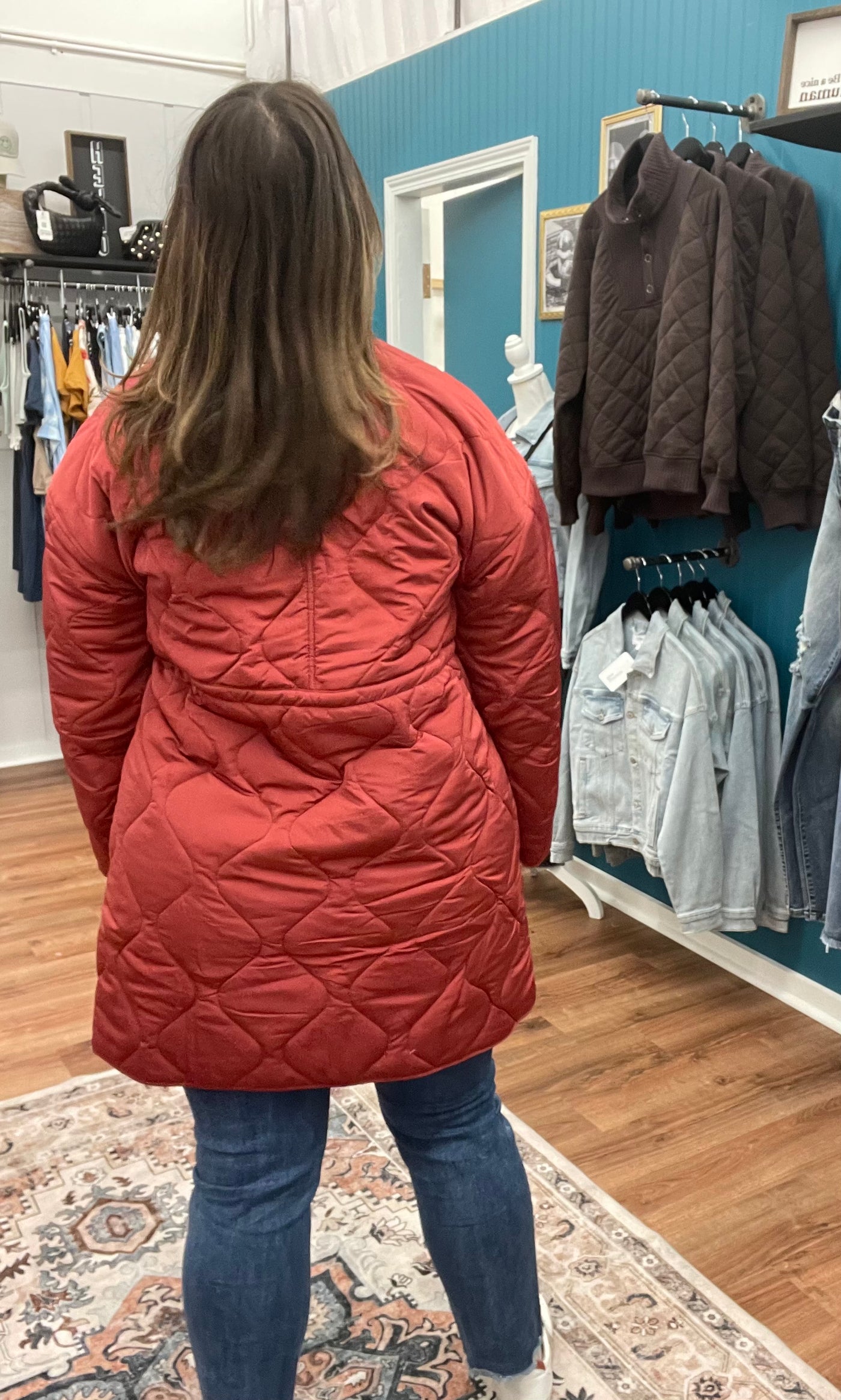 Queens Quilted Puffer Jacket
