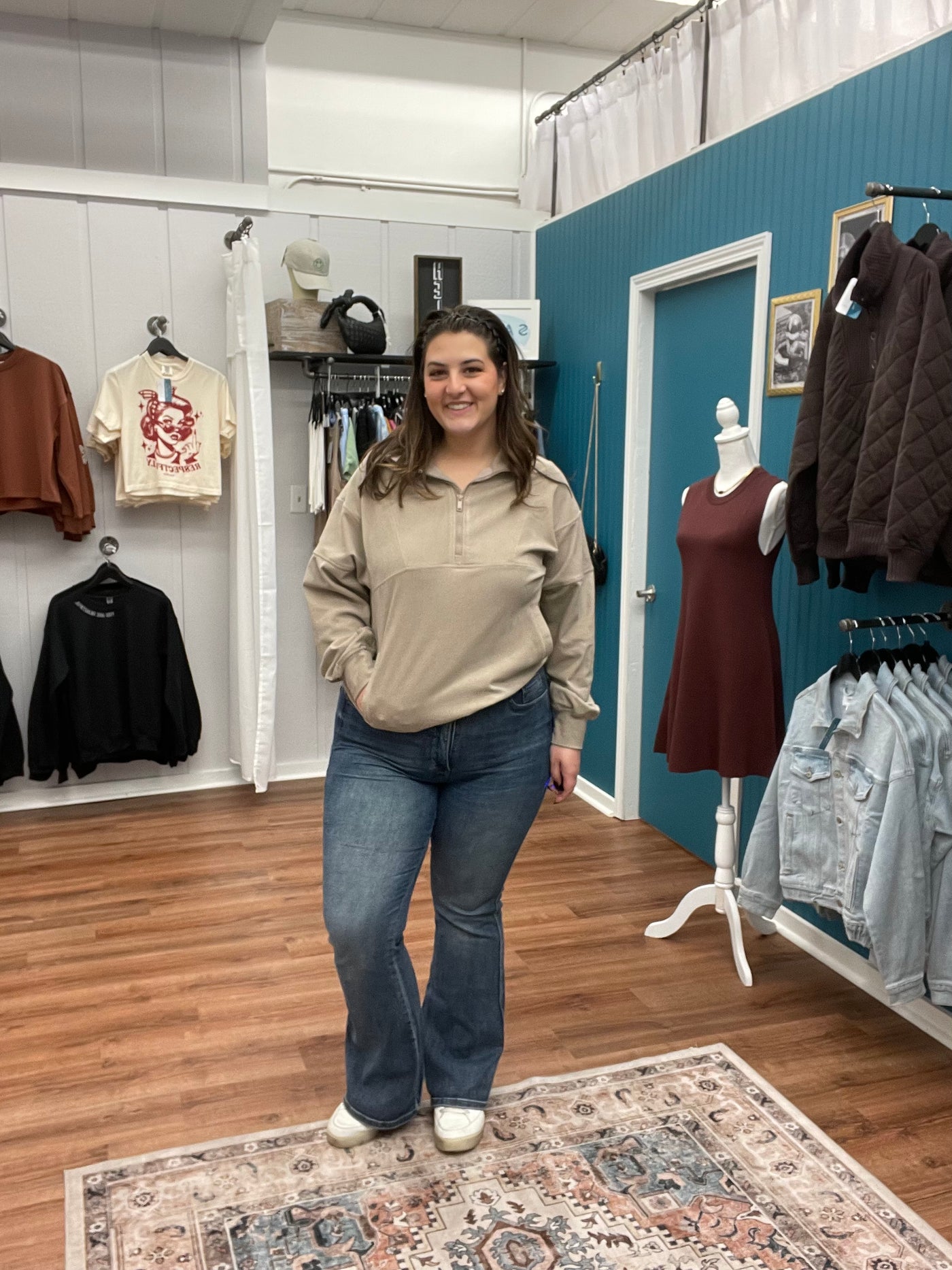 Melody Super Soft Quarter Zip & Jogger SET