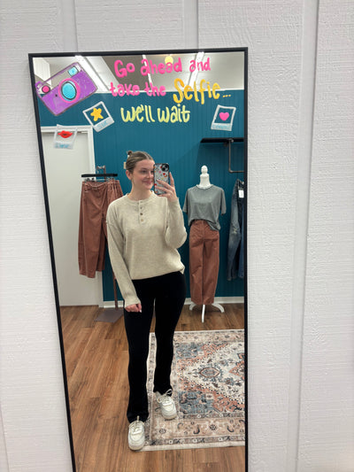 Penelope Waffle Knit Sweater