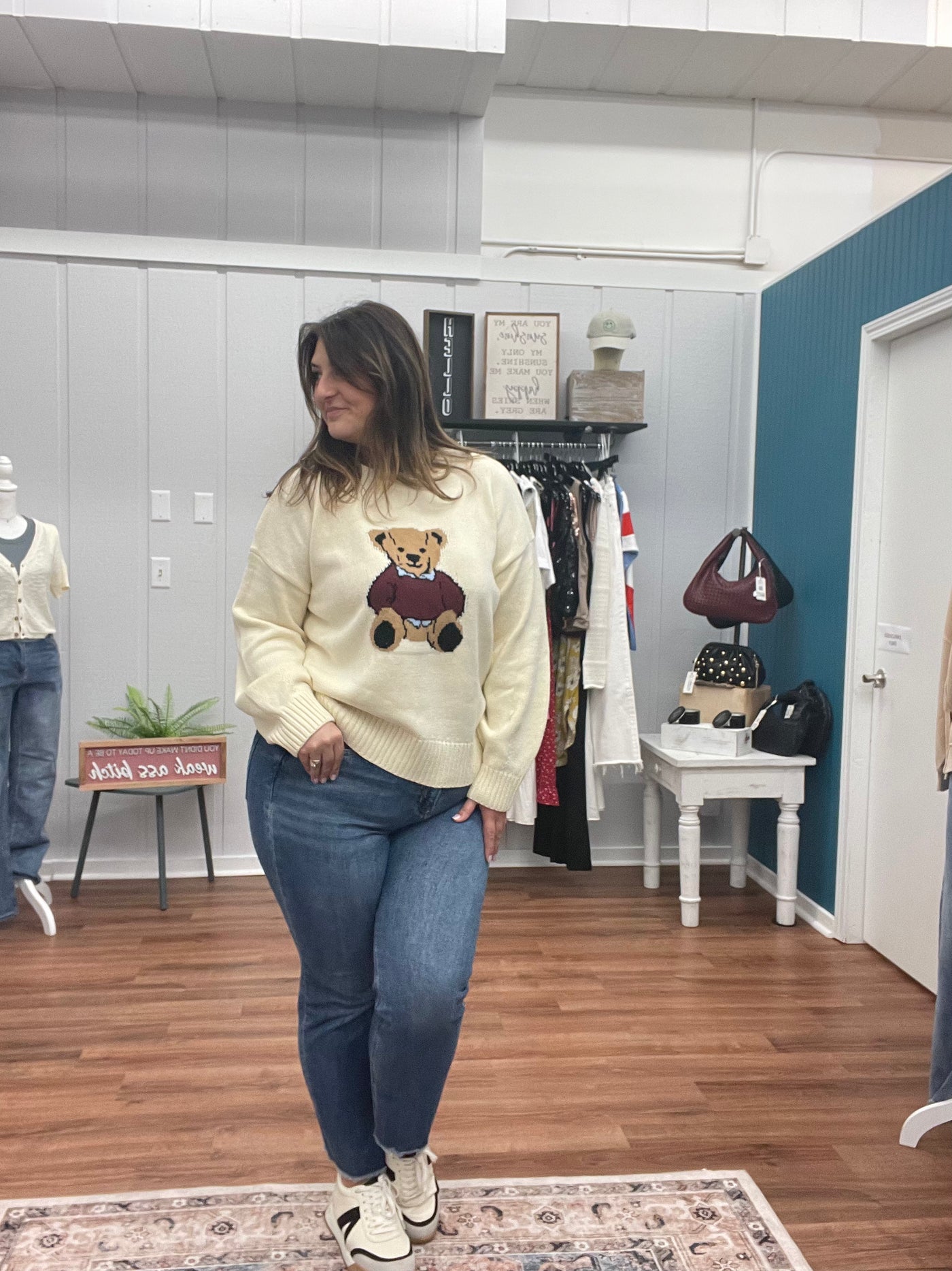 Lauren Teddy Bear Sweater