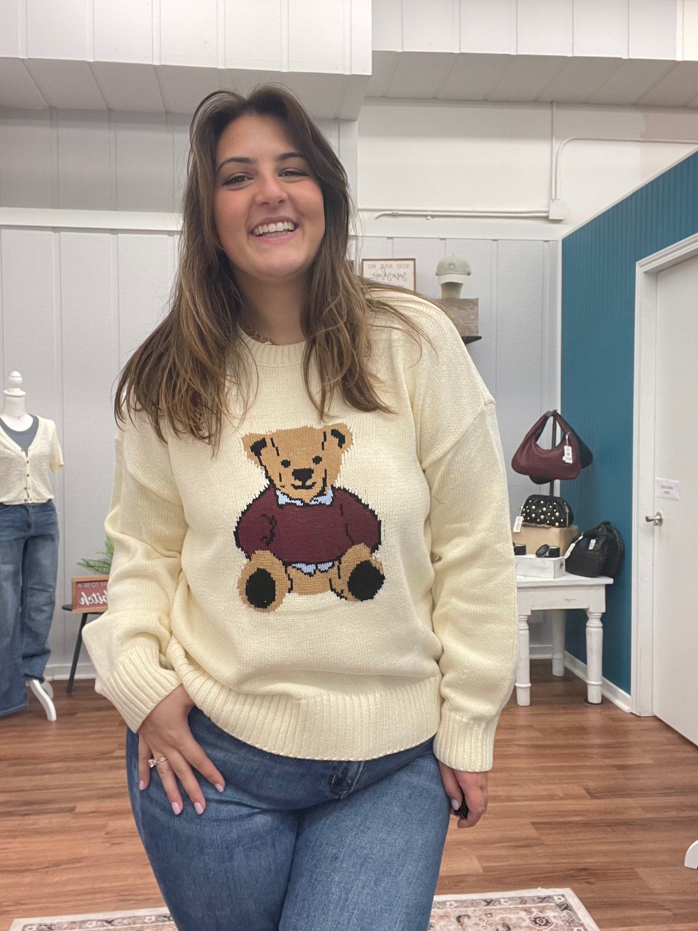 Lauren Teddy Bear Sweater