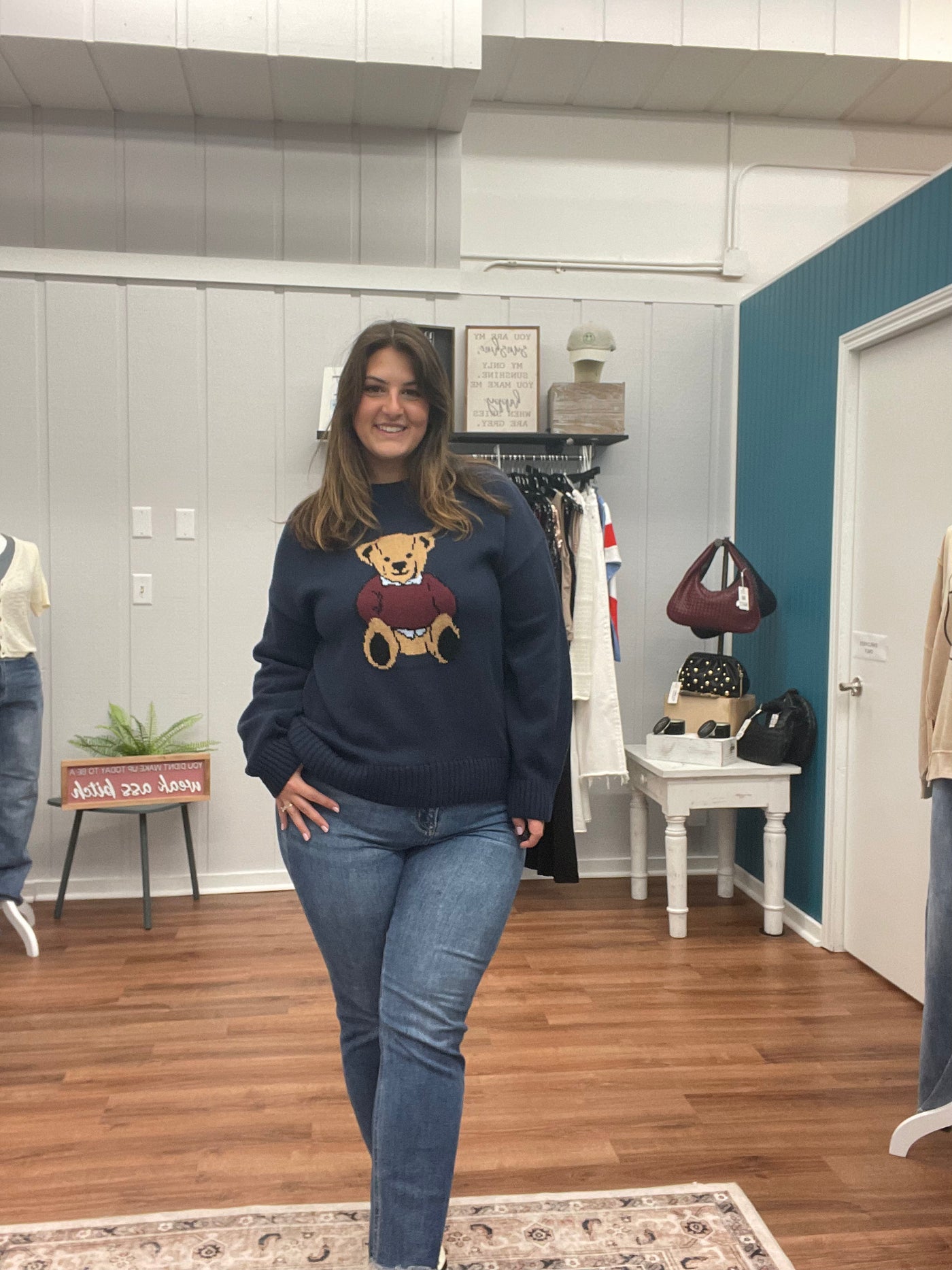 Lauren Teddy Bear Sweater