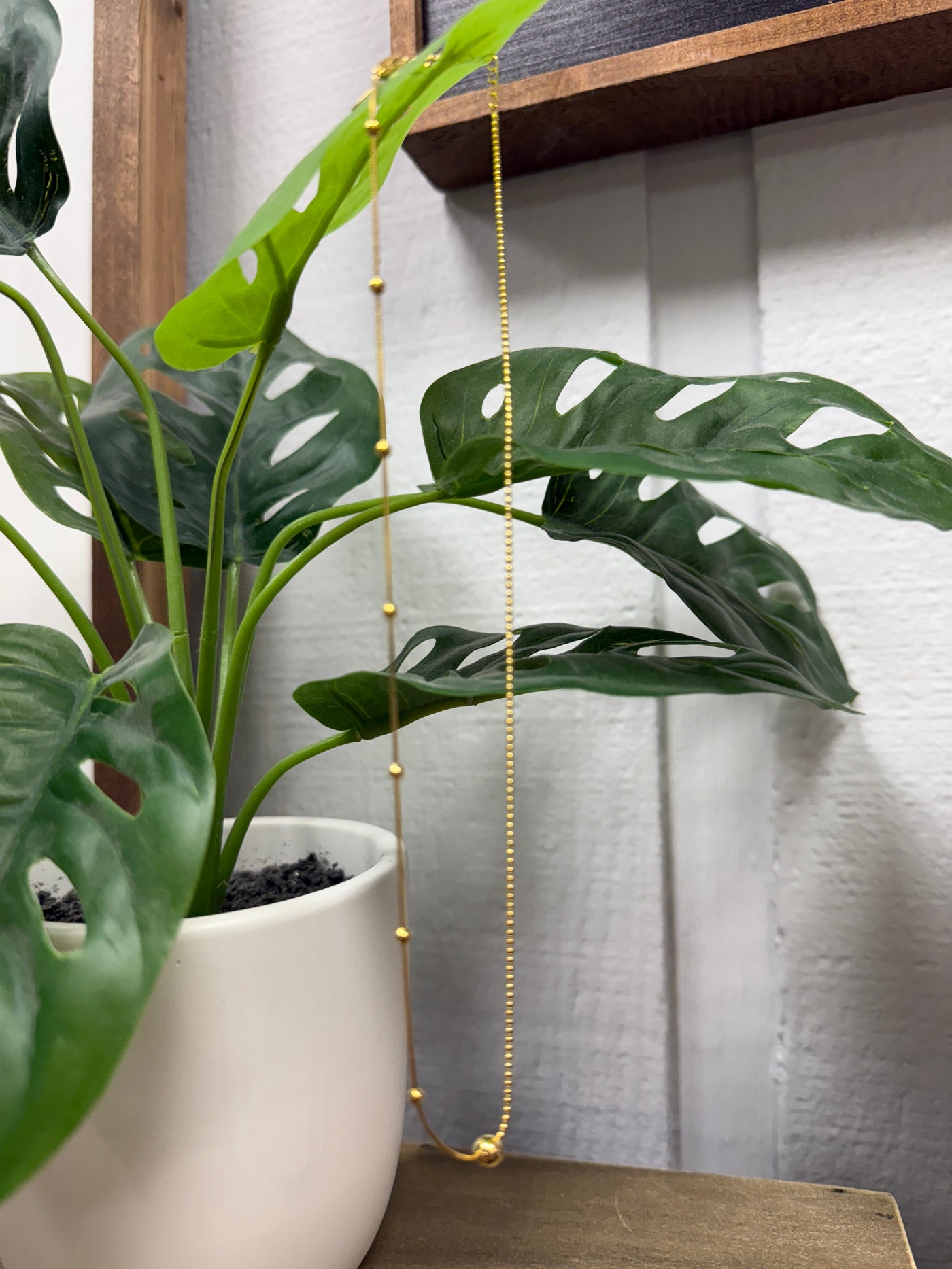 Bounce Back Gold Necklace