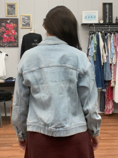 Randee Drop Shoulder Denim Jacket