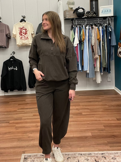 Melody Super Soft Quarter Zip & Jogger SET