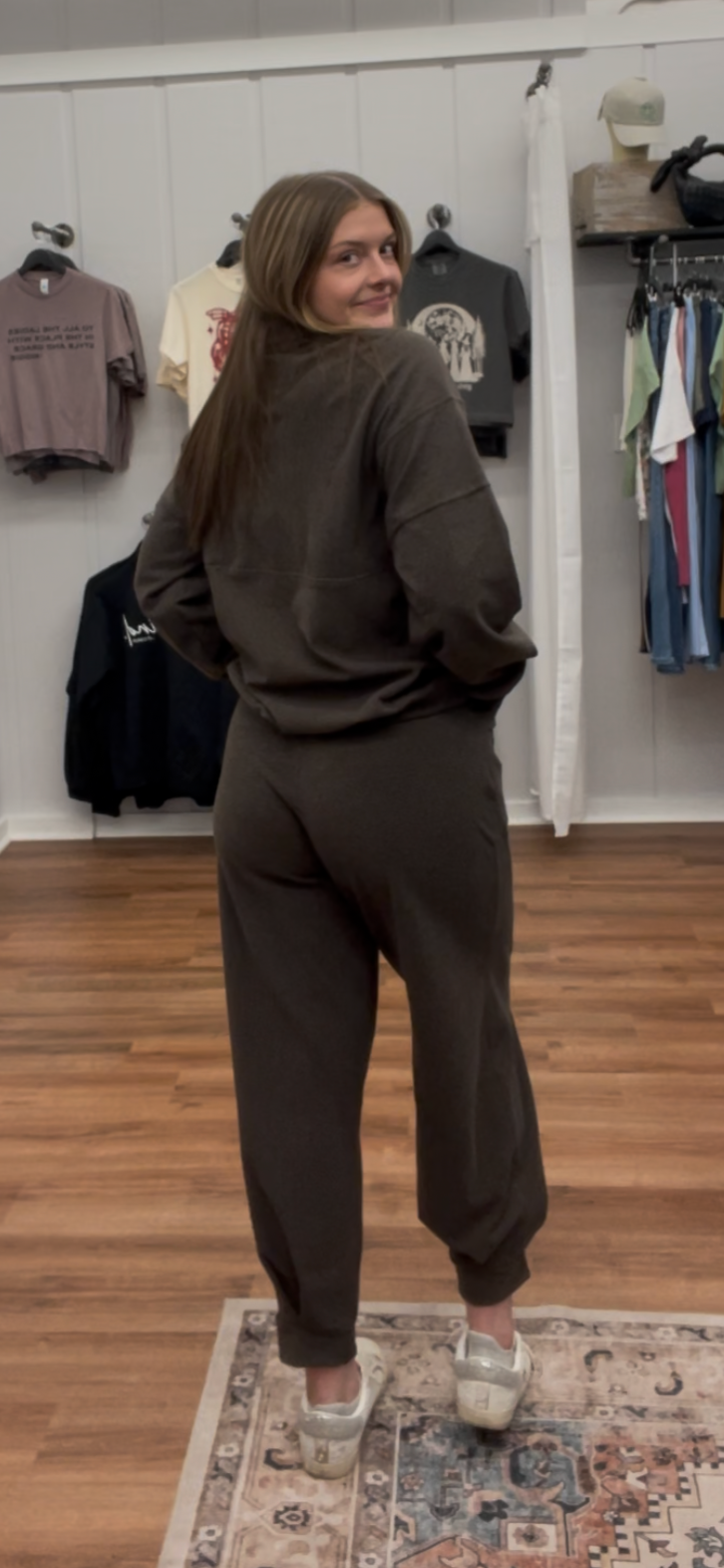 Melody Super Soft Quarter Zip & Jogger SET