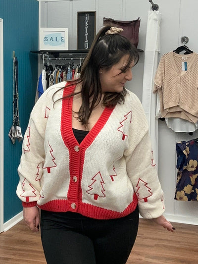 Holiday Tree Cardigan
