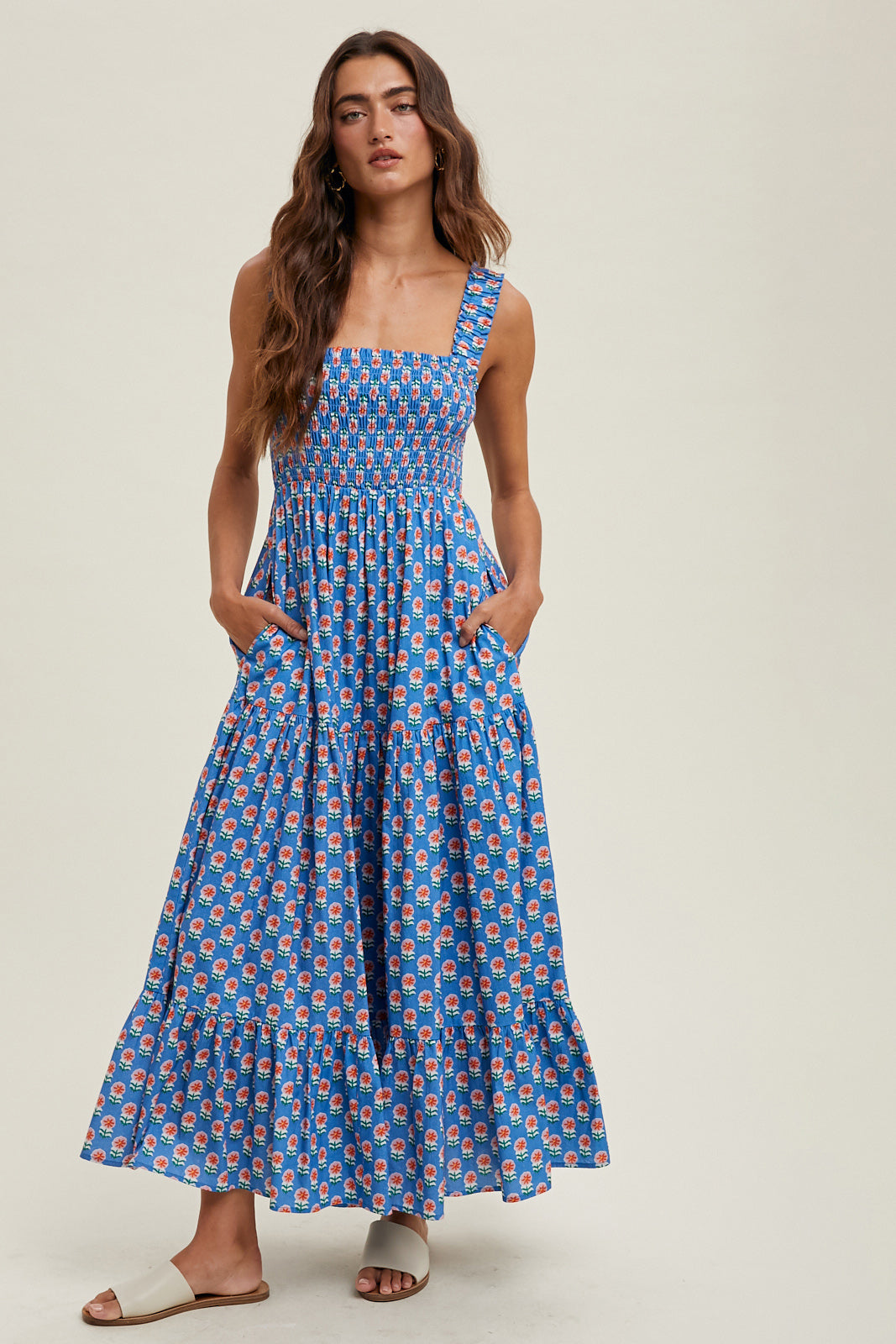 Georgina Flora Maxi Dress