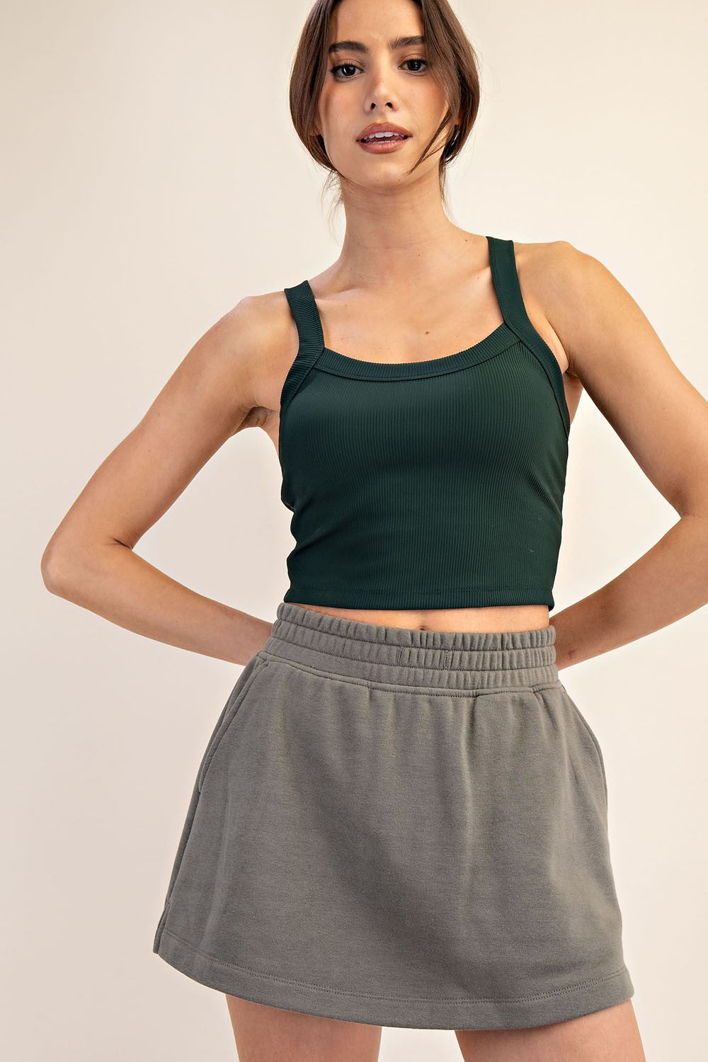 Laurie French Terry Mini Skort