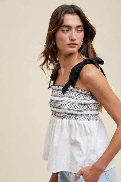 Nadia Babydoll Cami Tank