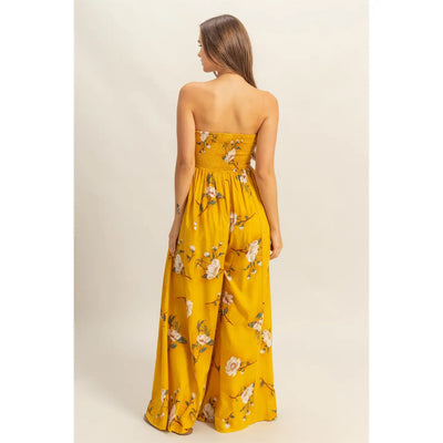 Goldie Floral Print Jumpsuit