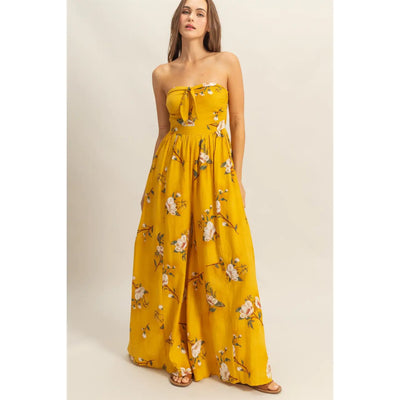 Goldie Floral Print Jumpsuit