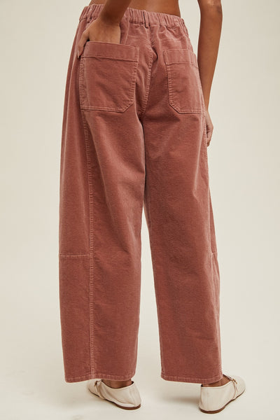 Emerson Wide Leg Corduroy Bottoms
