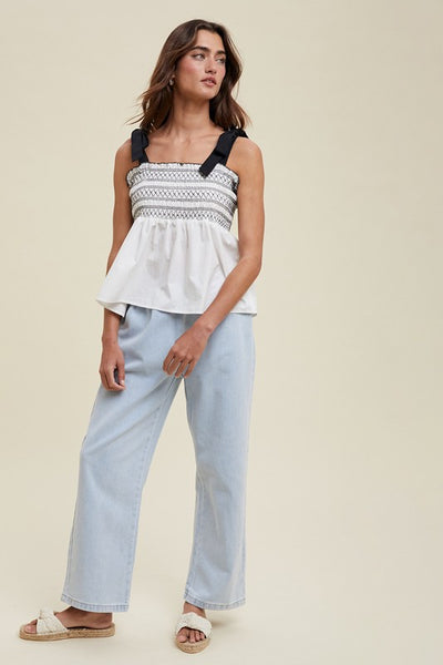 Nadia Babydoll Cami Tank