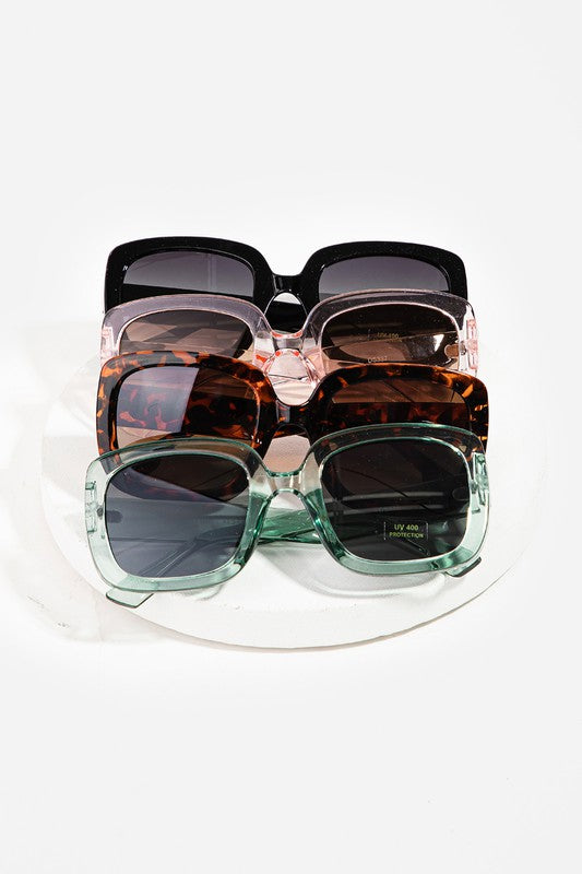 June Rectangle Fashion Sunglasses
